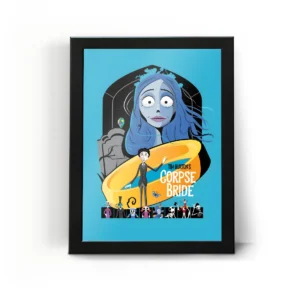 تابلو قاب عروس مرده Corpse Bride