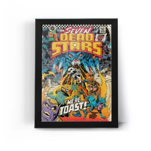 تابلو قاب ستارگان مرده Dead Stars