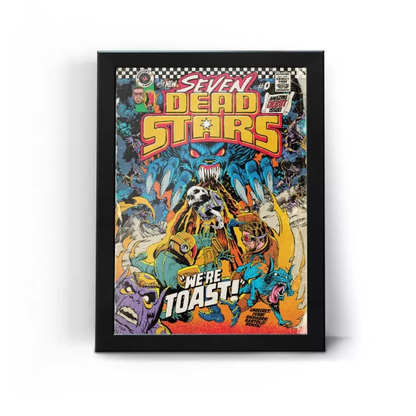 تابلو قاب ستارگان مرده Dead Stars