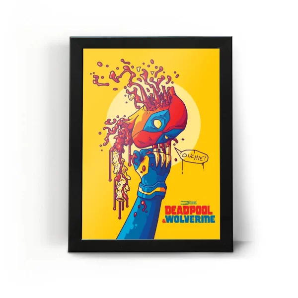 تابلو قاب ولورین و ددپول Deadpool & Wolverine
