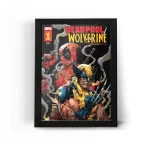 تابلو قاب ددپول و ولورین Deadpool & Wolverine 3