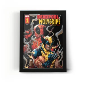 تابلو قاب ددپول و ولورین Deadpool & Wolverine 3
