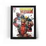 تابلو قاب ددپول و ولورین Deadpool & Wolverine 4