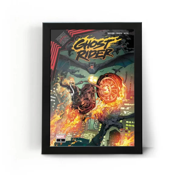 تابلو قاب روح سوار Ghost Rider 5