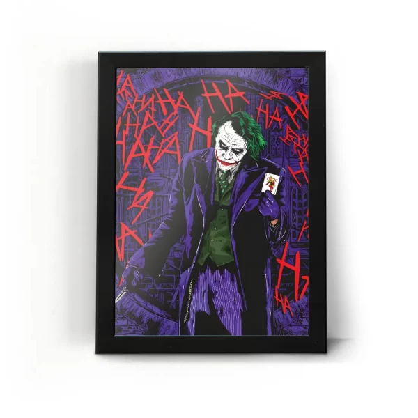 تابلو قاب جوکر Joker 5
