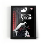 تابلو قاب ماه شب 4 Moon Night