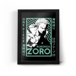 تابلو قاب وان پیس One Piece Zoro