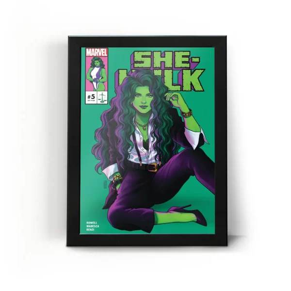 تابلو قاب شی هالک She Hulk