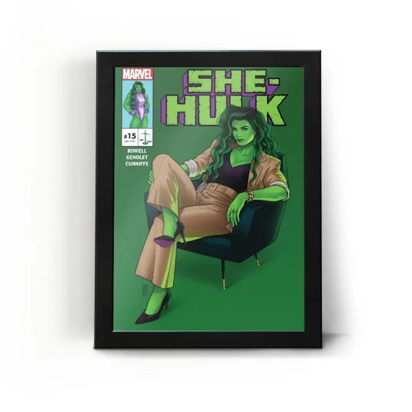 تابلو قاب شی هالک 2 She Hulk