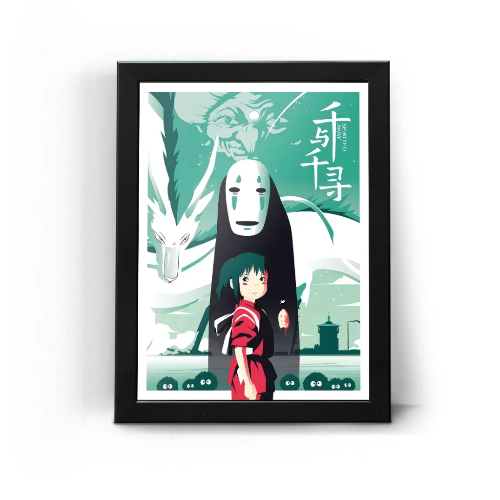 تابلو قاب شهر اشباح Spirited Away