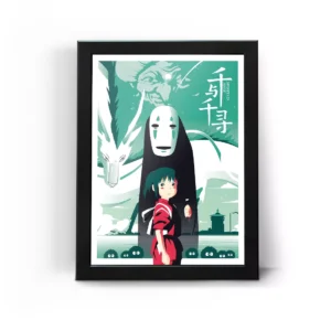 تابلو قاب شهر اشباح Spirited Away
