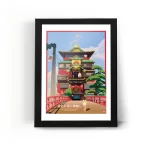 تابلو قاب شهر اشباح 2 Spirited Away