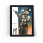 تابلو قاب جنگ ستارگان مندلوریان 2 Mandalorian