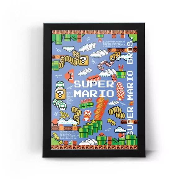 تابلو قاب سوپر ماریو Super Mario 10