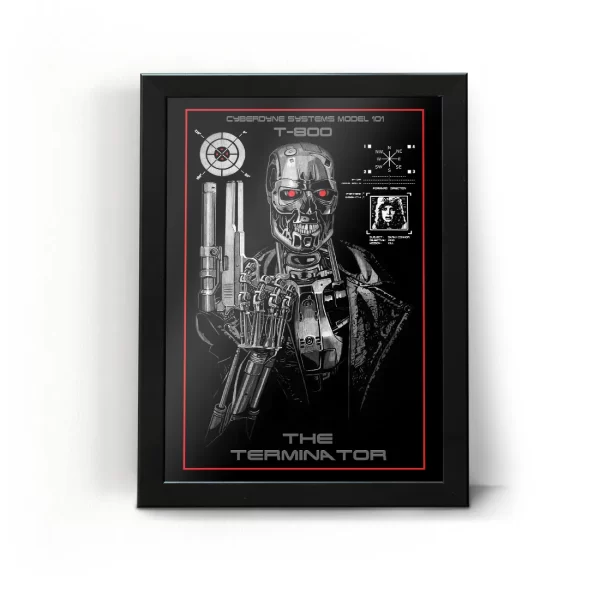 تابلو قاب ترمیناتور Terminator 2