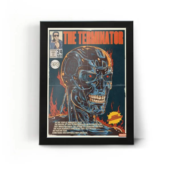 تابلو قاب ترمیناتور Terminator 4