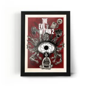 تابلو قاب رزیدنت اویل The Evil Within