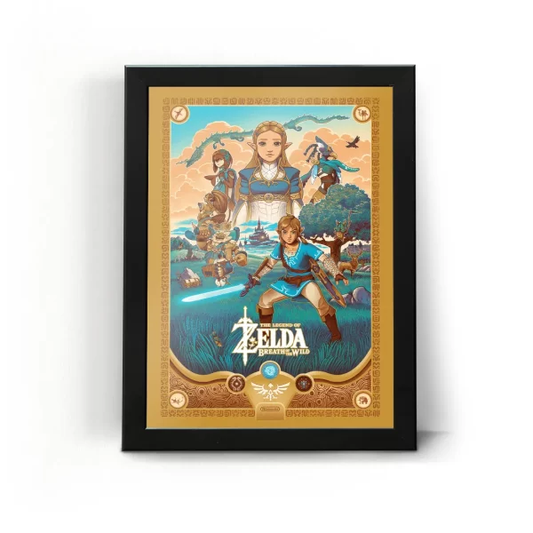 تابلو قاب افسانه زلدا The Legend of Zelda