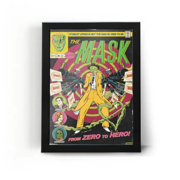 تابلو قاب ماسک The Mask