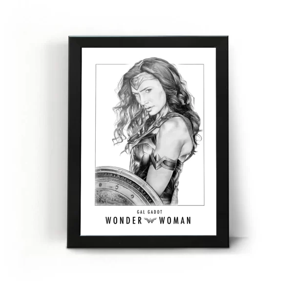 تابلو قاب زن شگفت انگیز Wonder Woman 3