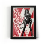 تابلو قاب زن شگفت انگیز Wonder Woman 4