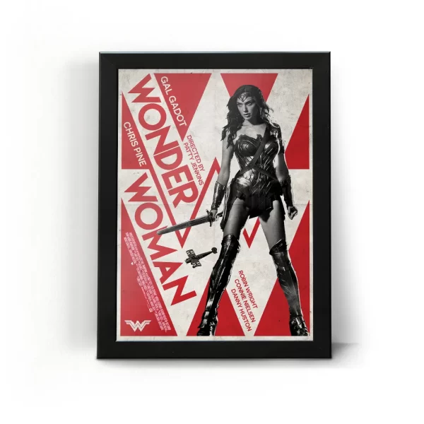 تابلو قاب زن شگفت انگیز Wonder Woman 4