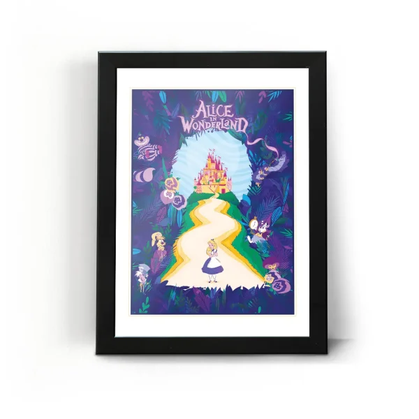 تابلو قاب آلیس در سرزمین عجایب Alice in Wonderland