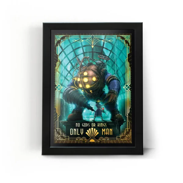 تابلو قاب بایوشاک Bioshock