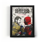 تابلو قاب ددپول و ولورین Deadpool & Woverine 5