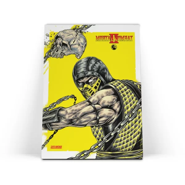 تابلو شاسی مورتال کمبت Mortal Kombat Scorpion