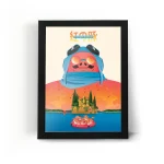 تابلو قاب پورکو روسو Porco rosso