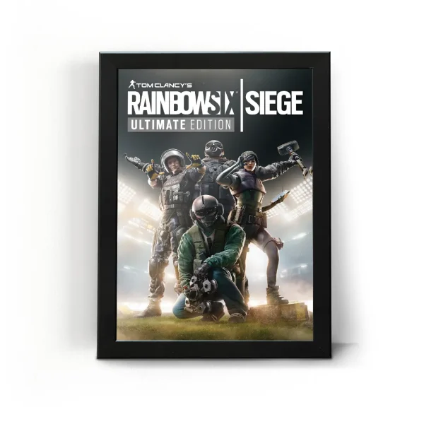 تابلو قاب رینبو سیکس سیژ Rainbow Six Seige