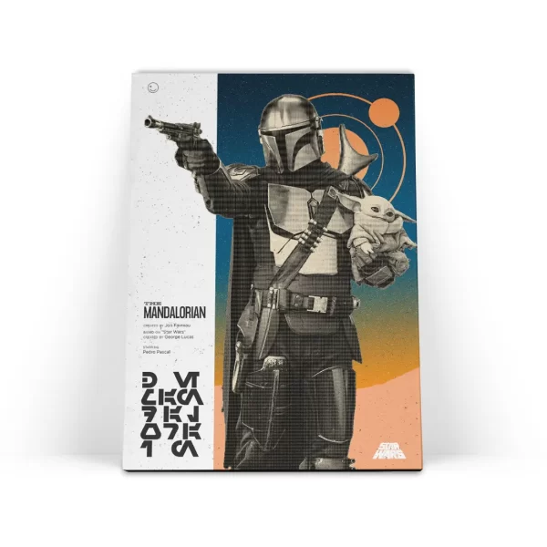 تابلو شاسی جنگ ستارگان مندلوریان Star Wars Mandalorian