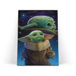 تابلو شاسی جنگ ستارگان بیبی یودا Star Wars Baby Yoda