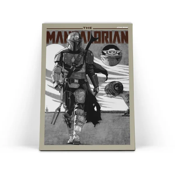 تابلو شاسی جنگ ستارگان مندلوریان Star Wars Mandalorian