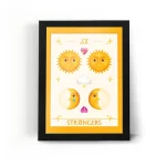 تابلو قاب غریبه ها Strangers