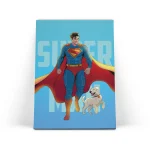 تابلو شاسی سوپرمن Superman With Dog