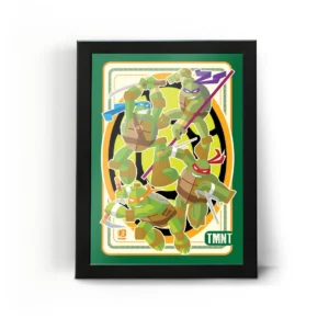 تابلو قاب لاک پشت های نینجا TMNT 3