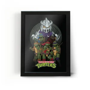 تابلو قاب لاک پشت های نینجا TMNT 4