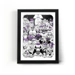 تابلو قاب لاک پشت های نینجا TMNT 5