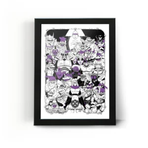 تابلو قاب لاک پشت های نینجا TMNT 5