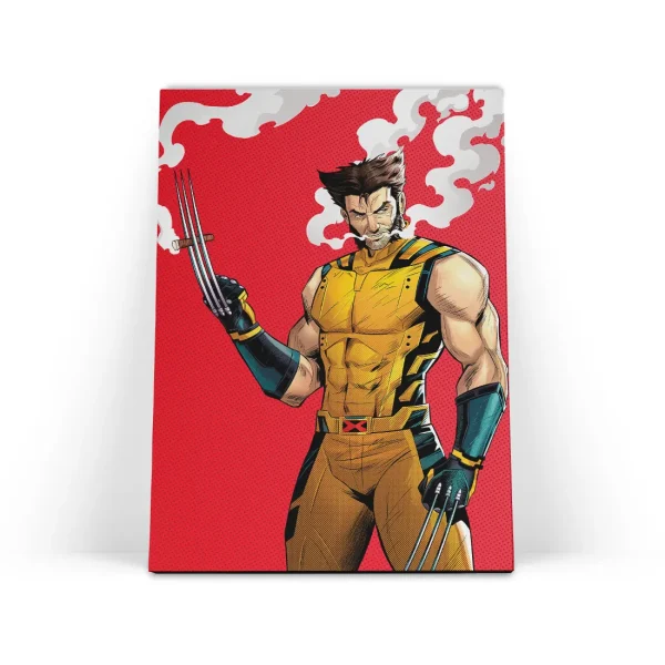 تابلو شاسی ولورین Wolverine With Smoke