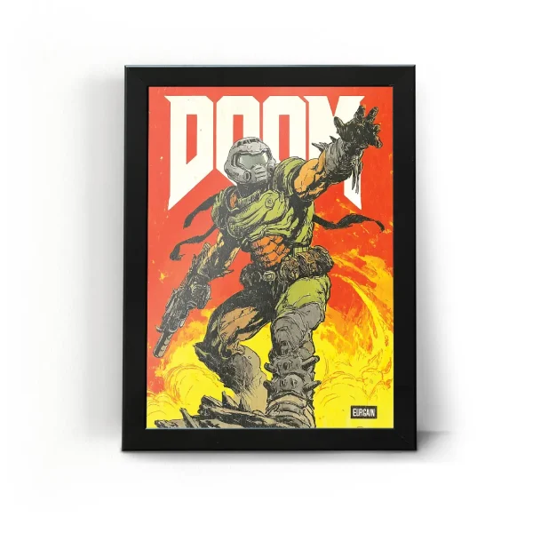 تابلو قاب دووم Doom