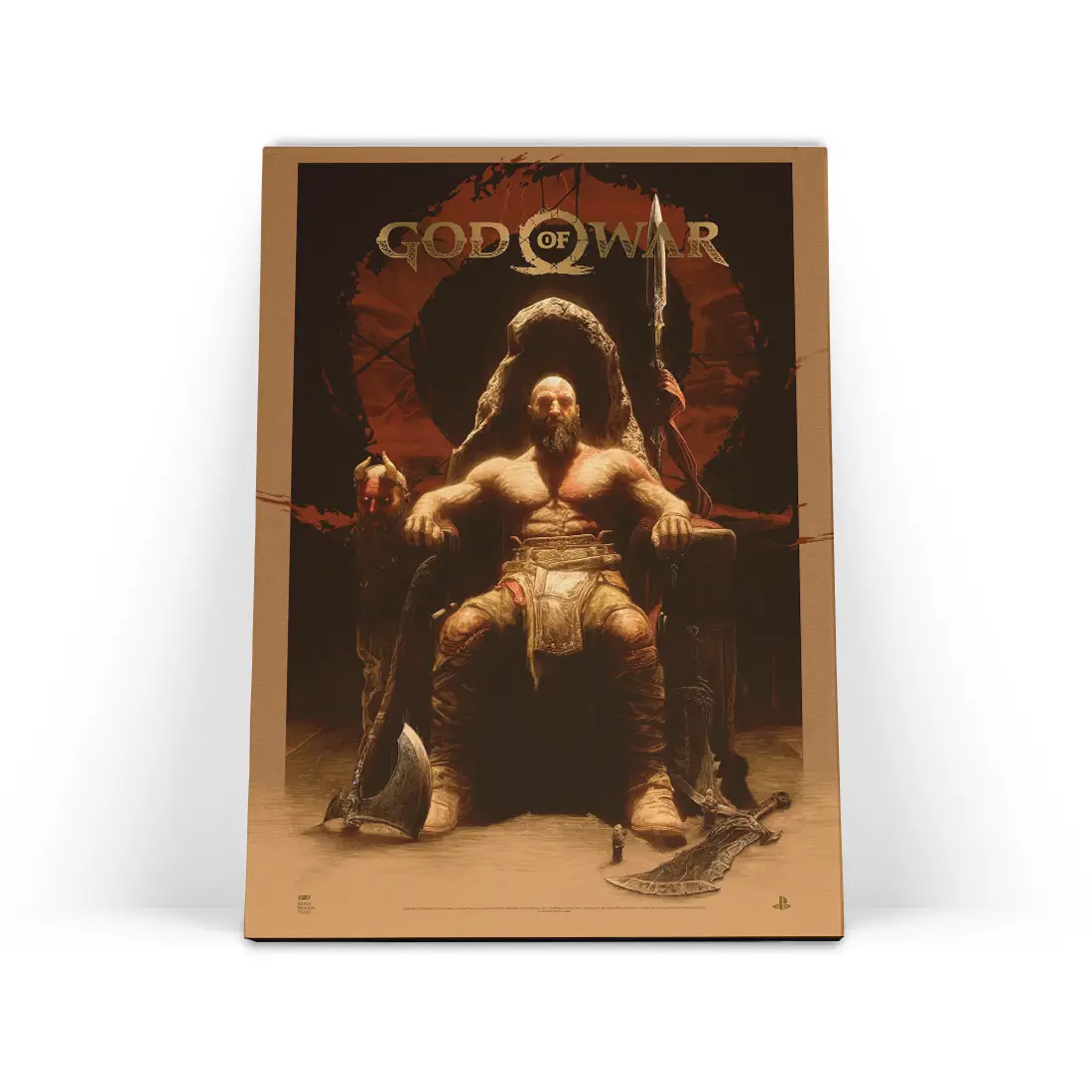 God of War Tablo Shasi-20 تابلو شاسی خدای جنگ طرح 20 God of War - Image 1