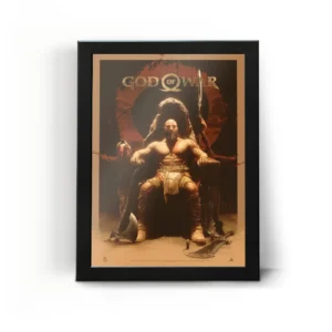 تابلو قاب خدای جنگ god of war