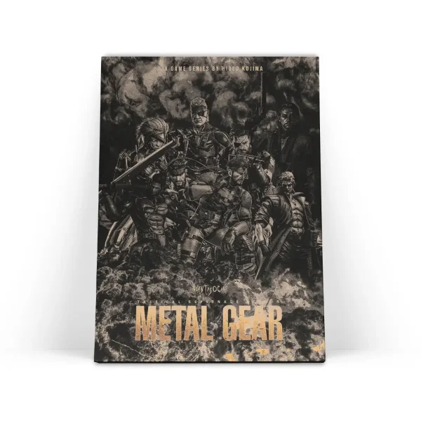 تابلو شاسی متال گر طرح 5 Metal Gear