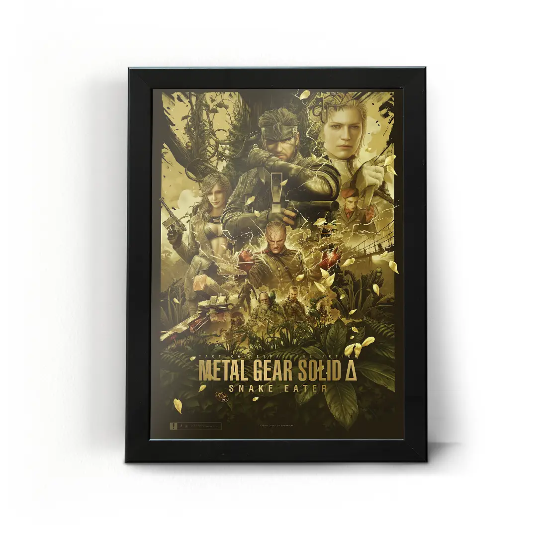 Metal Gear frame-07 تابلو قاب متال گیر Metal Gear Solid V - Image 1