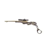 جاکلیدی ماکت اسلحه اسنایپ مدل Pubg Golden
