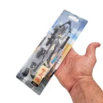 ماکت اسلحه M14 طوسی طلایی سایز بزرگ - Image 5