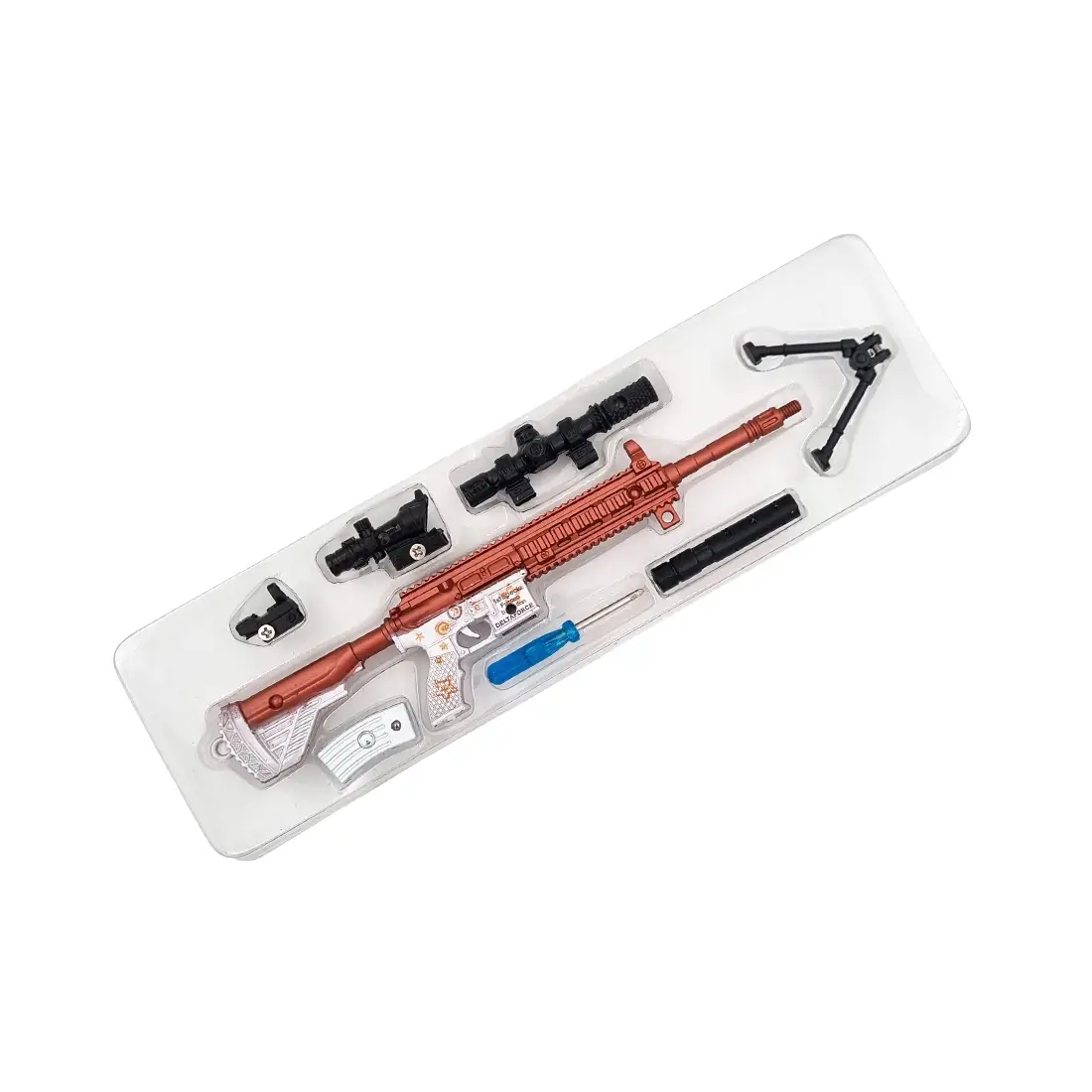 ماکت بزرگ اسلحه M416 مسی-02 ماکت اسلحه M416 مسی سایز بزرگ - Image 3